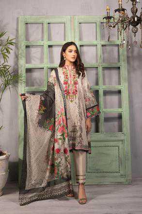 Sapphire Cherry Bloom B Summer Lawn Collection 2020 | Sapphire Lawn